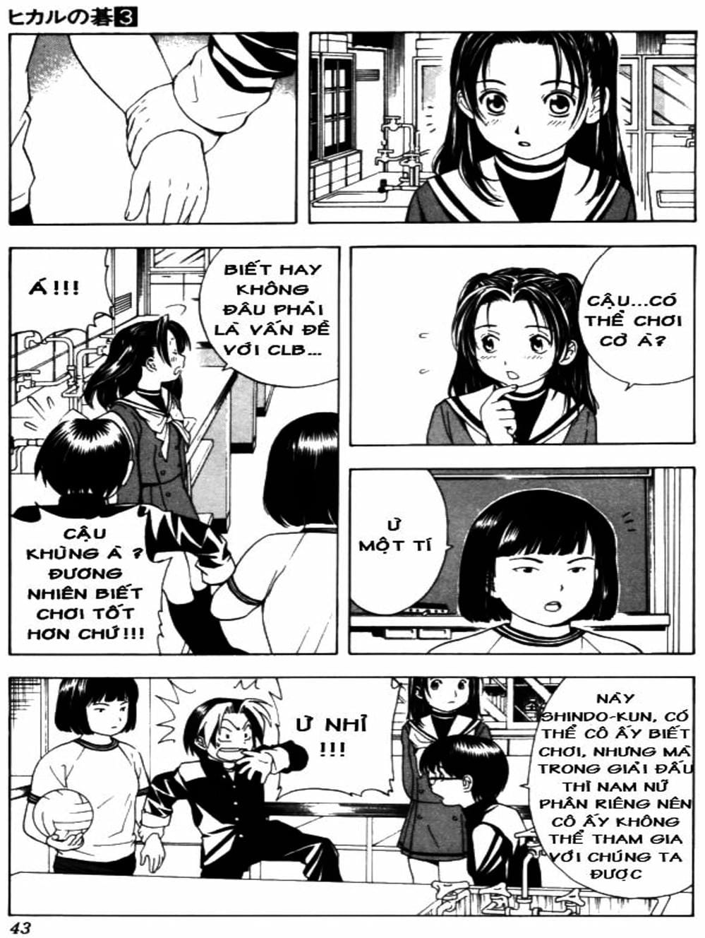 Truyện Tranh Kì Thủ Cờ Vây - Hikaru No Go trang 6