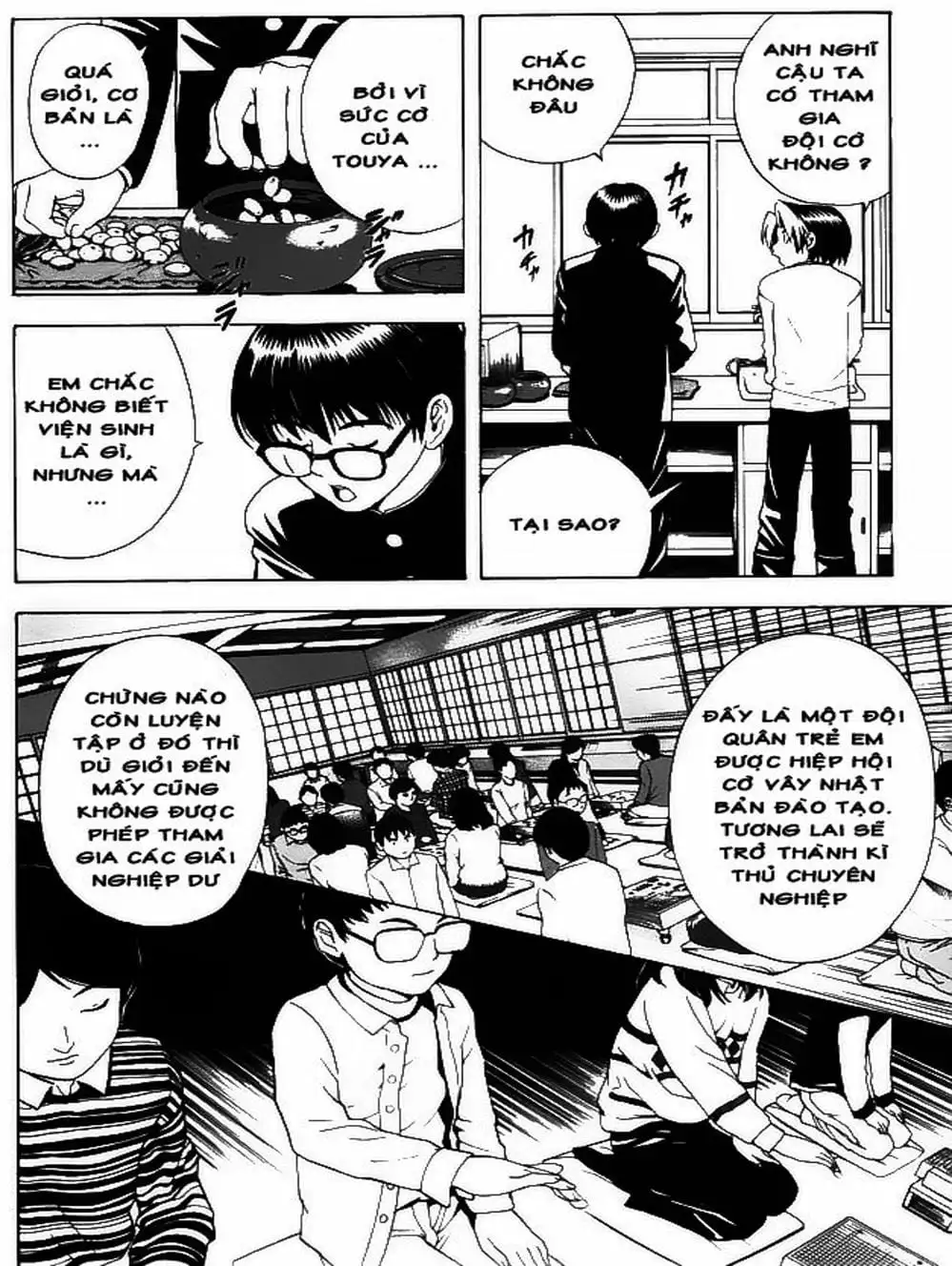 Truyện Tranh Kì Thủ Cờ Vây - Hikaru No Go trang 6