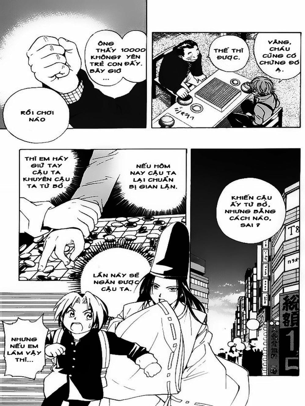 Truyện Tranh Kì Thủ Cờ Vây - Hikaru No Go trang 6