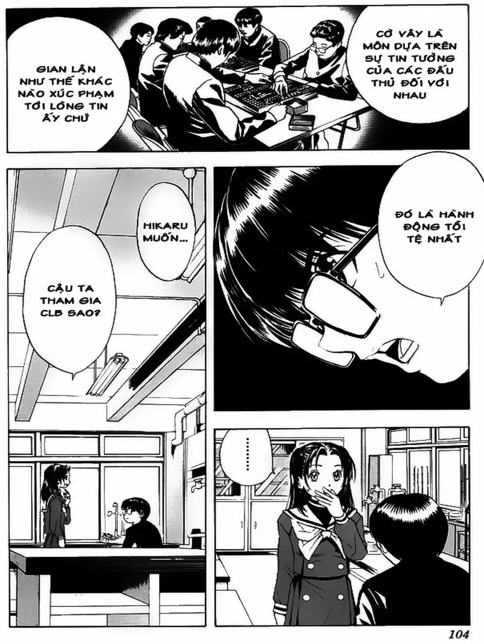 Truyện Tranh Kì Thủ Cờ Vây - Hikaru No Go trang 6