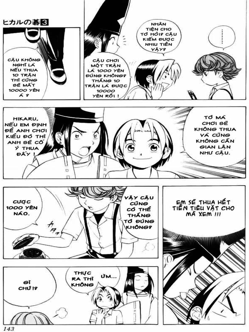 Truyện Tranh Kì Thủ Cờ Vây - Hikaru No Go trang 6