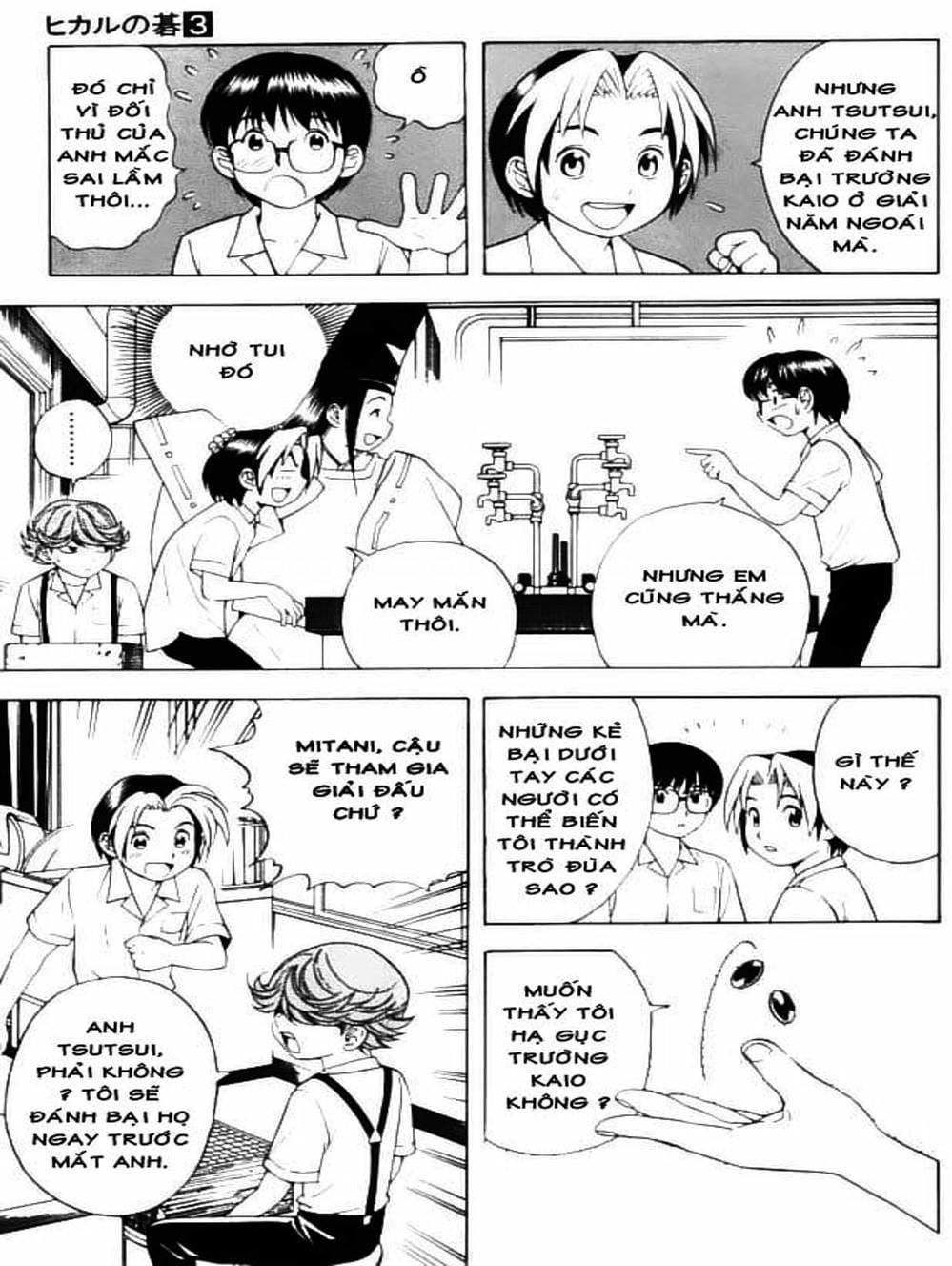 Truyện Tranh Kì Thủ Cờ Vây - Hikaru No Go trang 6