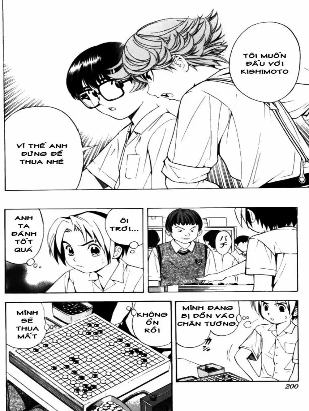 Truyện Tranh Kì Thủ Cờ Vây - Hikaru No Go trang 6
