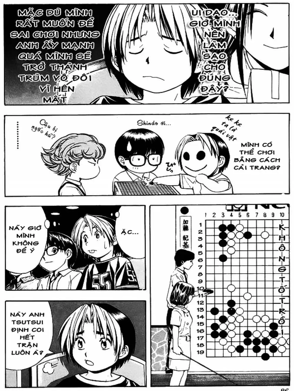 Truyện Tranh Kì Thủ Cờ Vây - Hikaru No Go trang 6