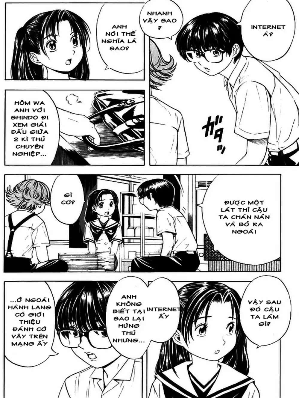 Truyện Tranh Kì Thủ Cờ Vây - Hikaru No Go trang 6