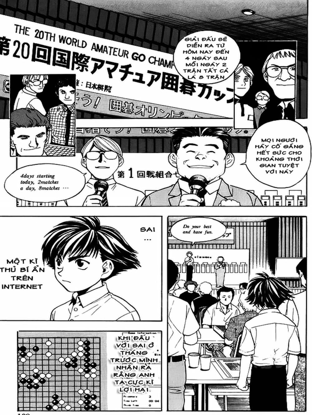 Truyện Tranh Kì Thủ Cờ Vây - Hikaru No Go trang 6