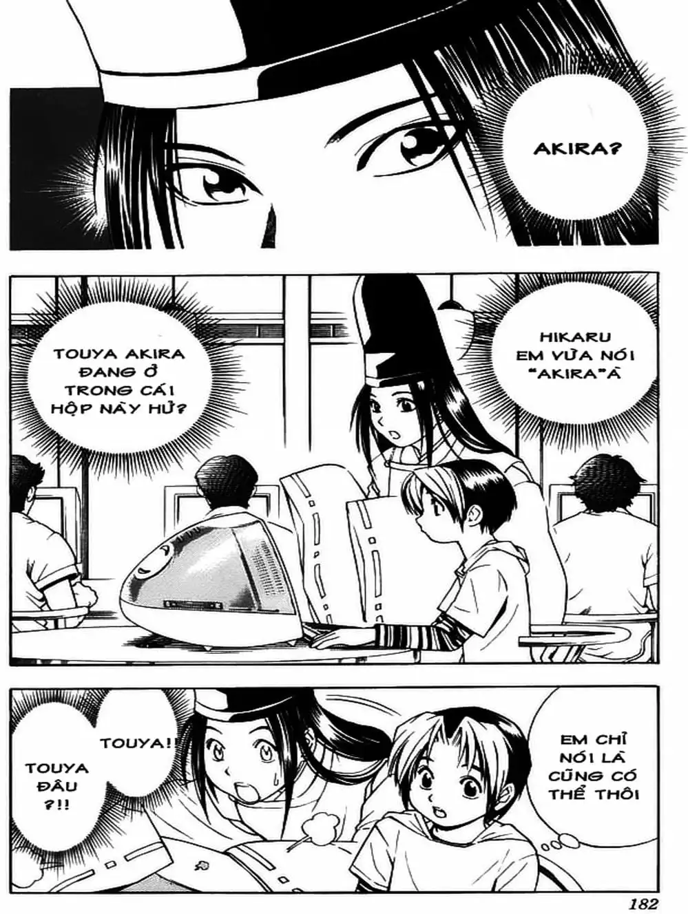 Truyện Tranh Kì Thủ Cờ Vây - Hikaru No Go trang 6