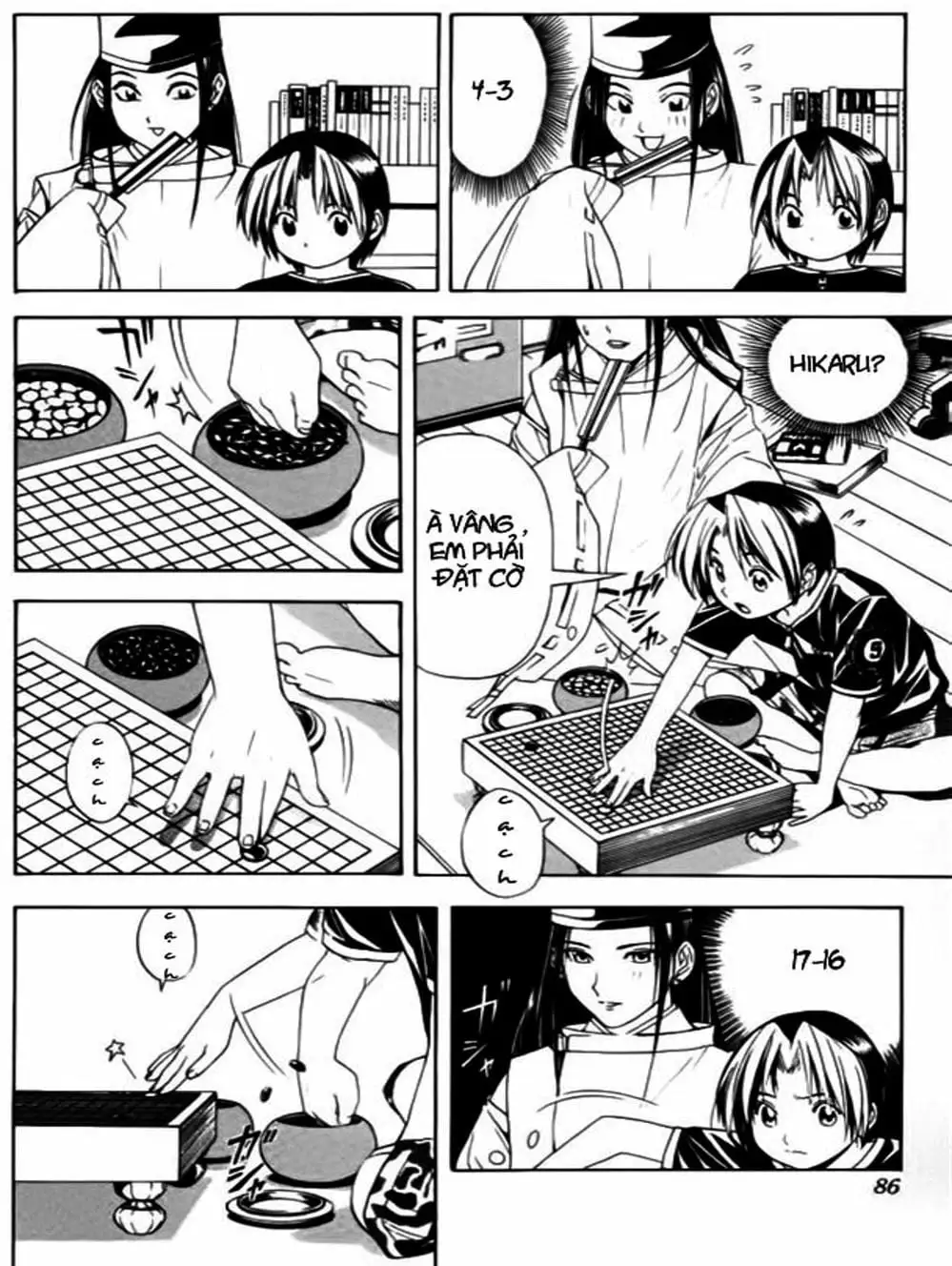 Truyện Tranh Kì Thủ Cờ Vây - Hikaru No Go trang 6