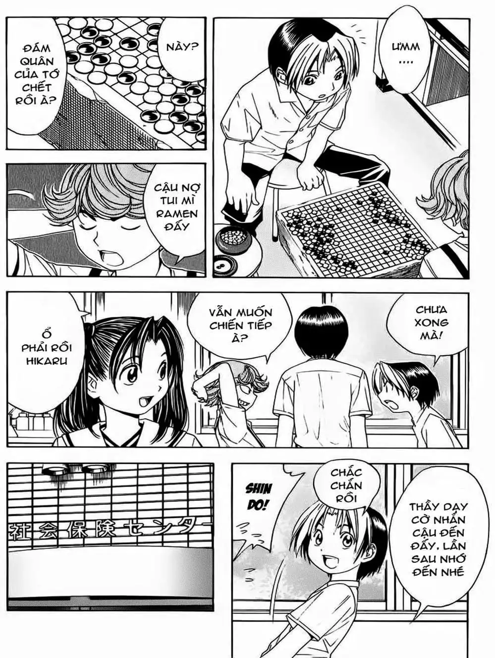 Truyện Tranh Kì Thủ Cờ Vây - Hikaru No Go trang 6
