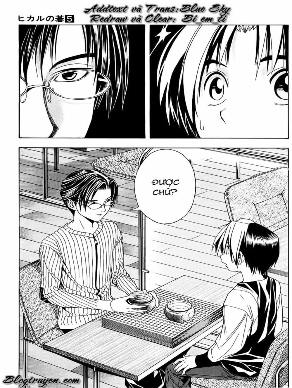 Truyện Tranh Kì Thủ Cờ Vây - Hikaru No Go trang 6
