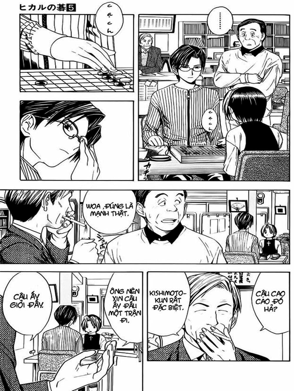 Truyện Tranh Kì Thủ Cờ Vây - Hikaru No Go trang 6
