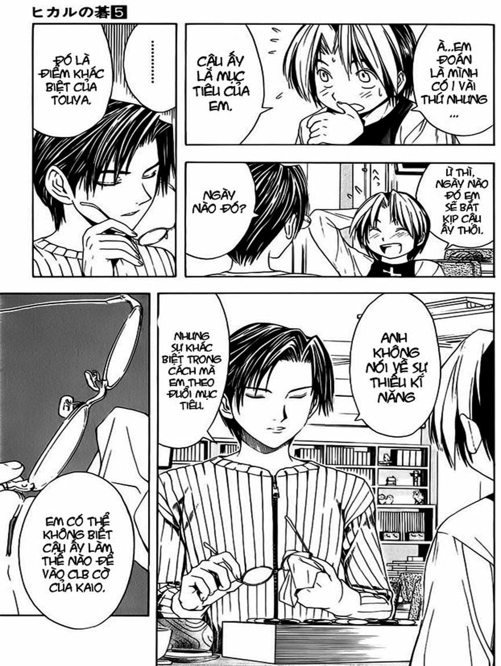 Truyện Tranh Kì Thủ Cờ Vây - Hikaru No Go trang 6