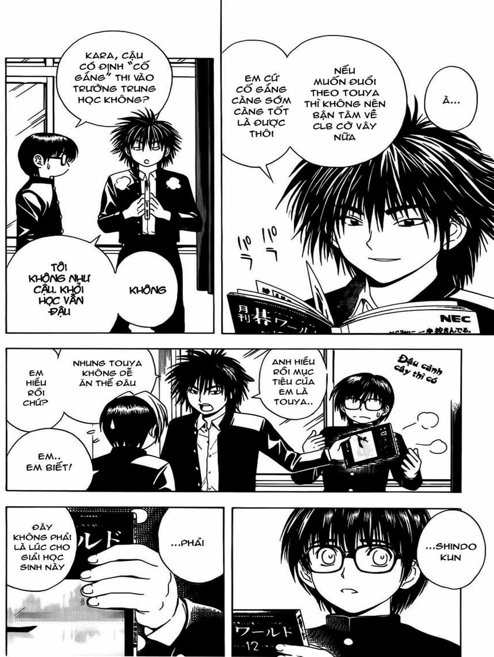 Truyện Tranh Kì Thủ Cờ Vây - Hikaru No Go trang 6