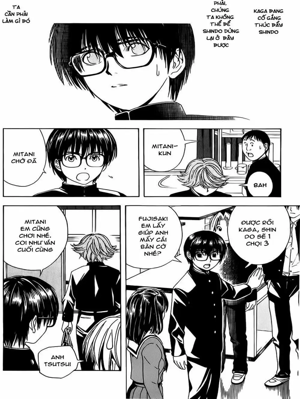 Truyện Tranh Kì Thủ Cờ Vây - Hikaru No Go trang 6