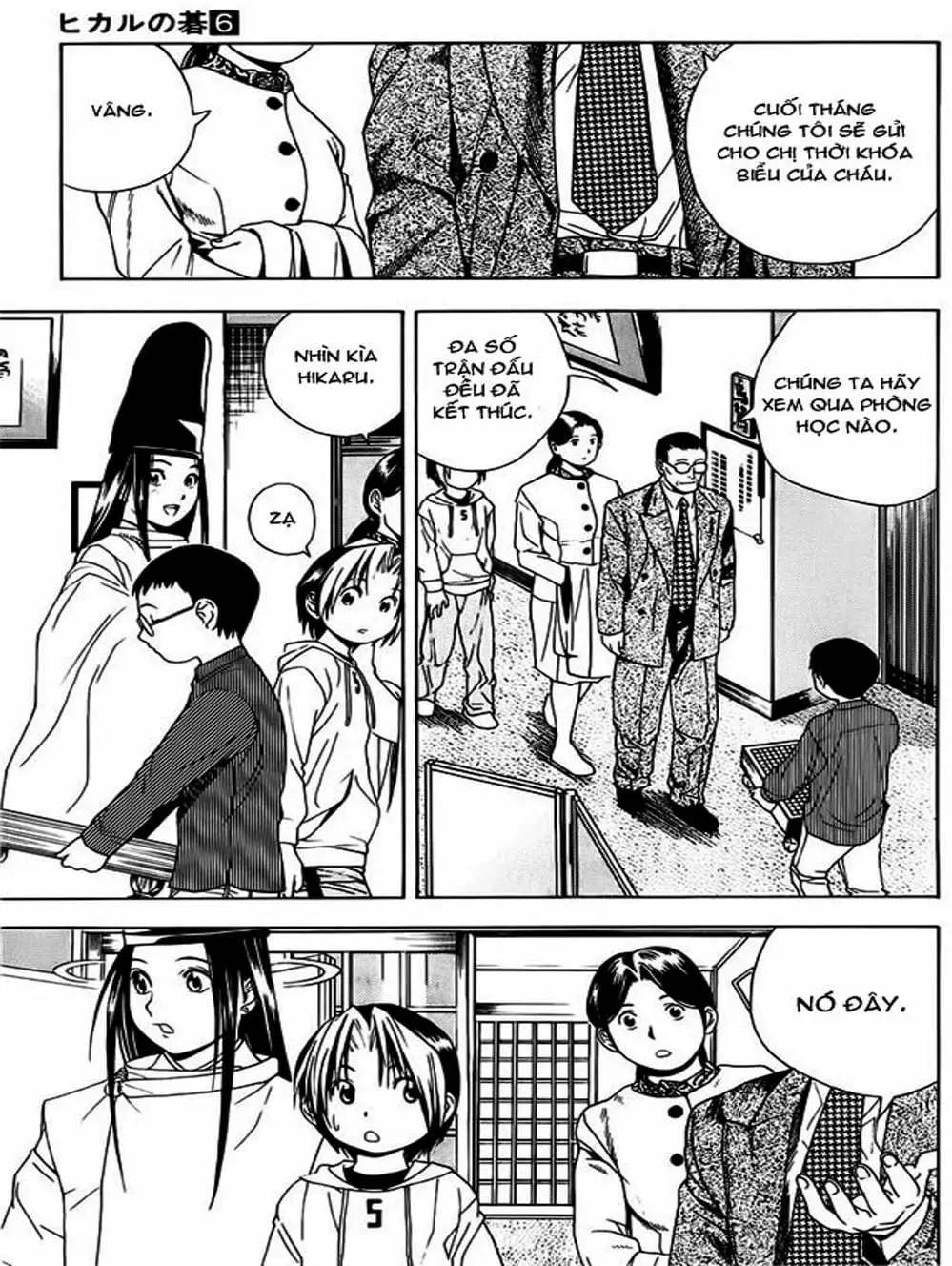 Truyện Tranh Kì Thủ Cờ Vây - Hikaru No Go trang 6