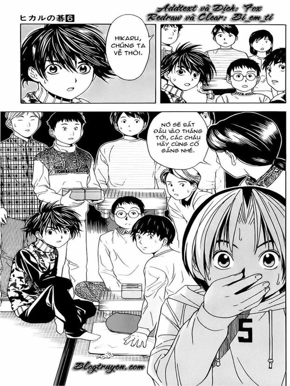 Truyện Tranh Kì Thủ Cờ Vây - Hikaru No Go trang 6