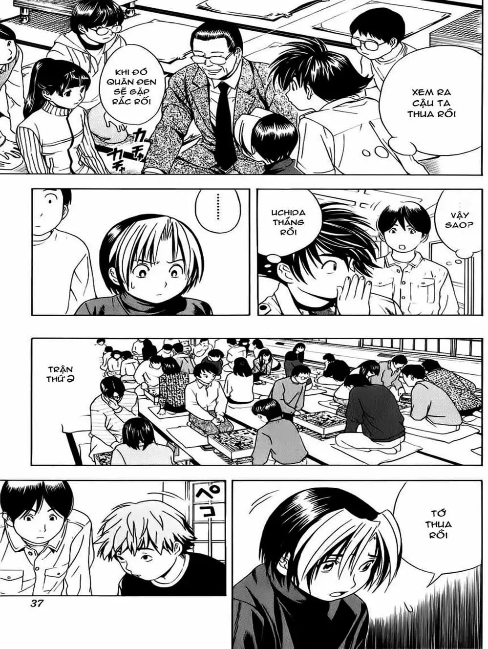 Truyện Tranh Kì Thủ Cờ Vây - Hikaru No Go trang 6