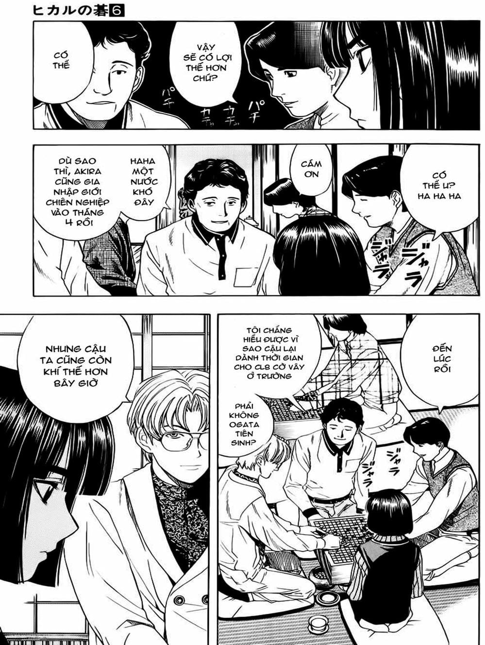 Truyện Tranh Kì Thủ Cờ Vây - Hikaru No Go trang 6