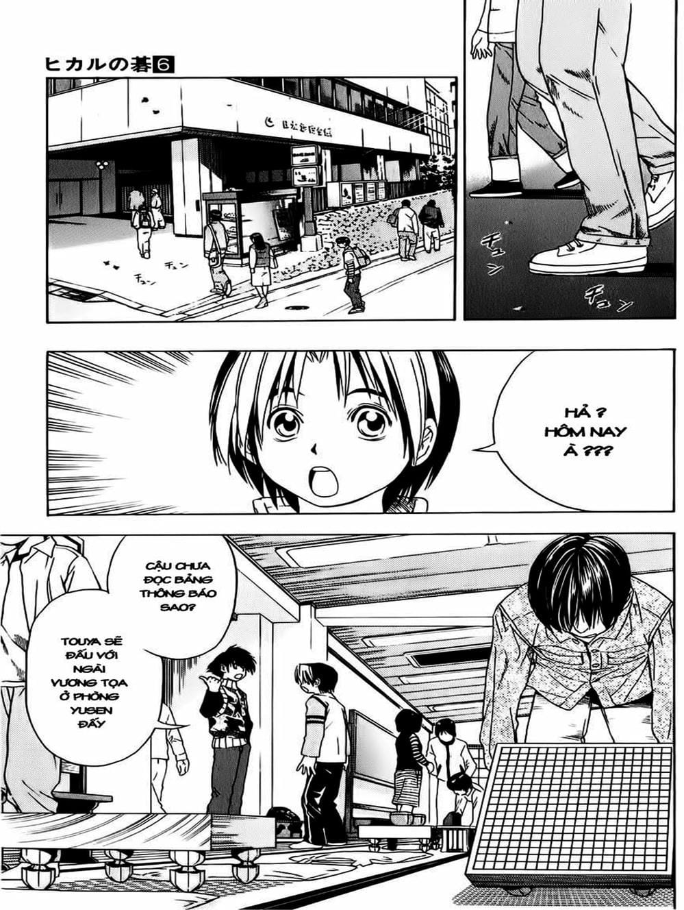 Truyện Tranh Kì Thủ Cờ Vây - Hikaru No Go trang 6