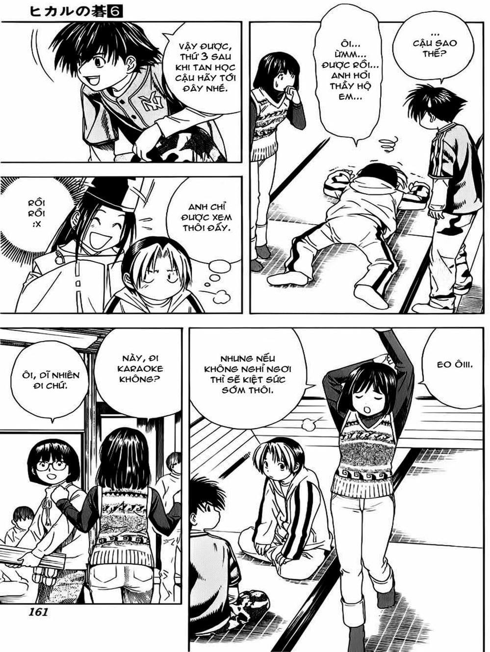 Truyện Tranh Kì Thủ Cờ Vây - Hikaru No Go trang 6