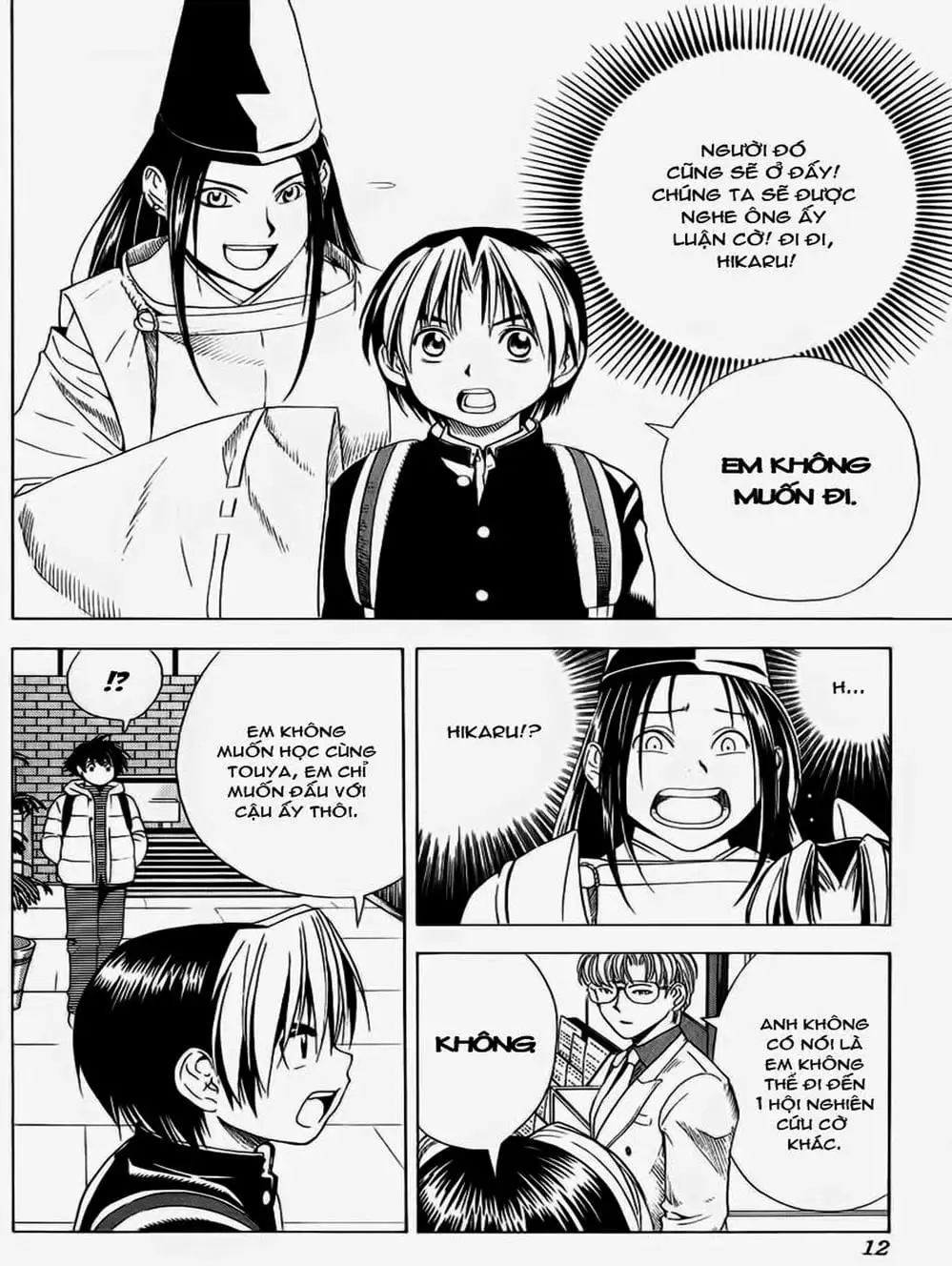 Truyện Tranh Kì Thủ Cờ Vây - Hikaru No Go trang 6