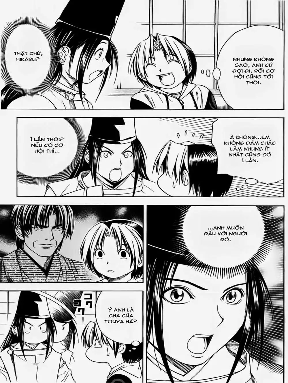 Truyện Tranh Kì Thủ Cờ Vây - Hikaru No Go trang 6