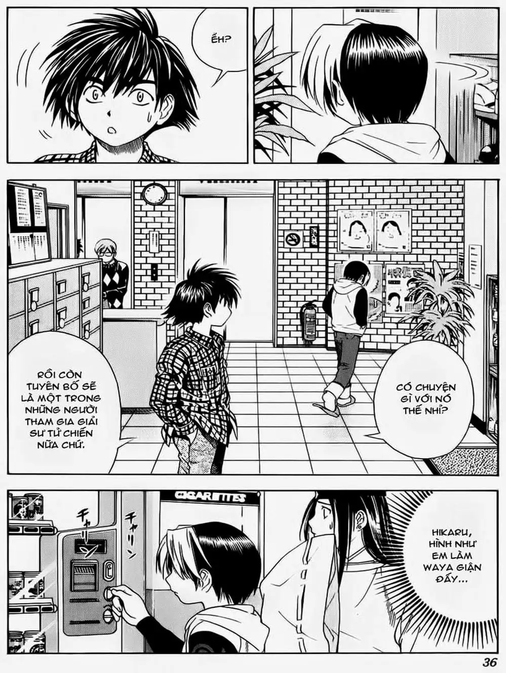 Truyện Tranh Kì Thủ Cờ Vây - Hikaru No Go trang 6