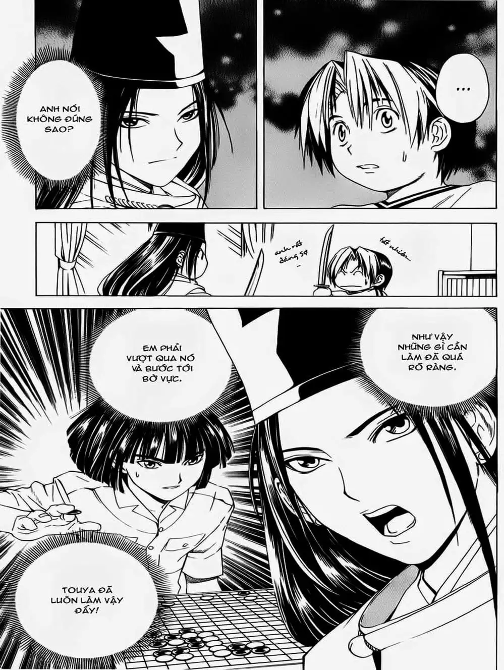 Truyện Tranh Kì Thủ Cờ Vây - Hikaru No Go trang 6