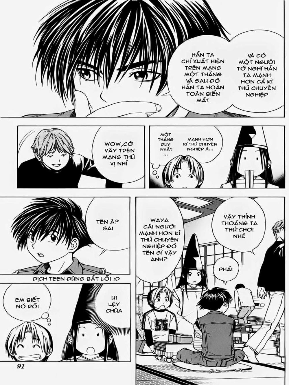 Truyện Tranh Kì Thủ Cờ Vây - Hikaru No Go trang 6