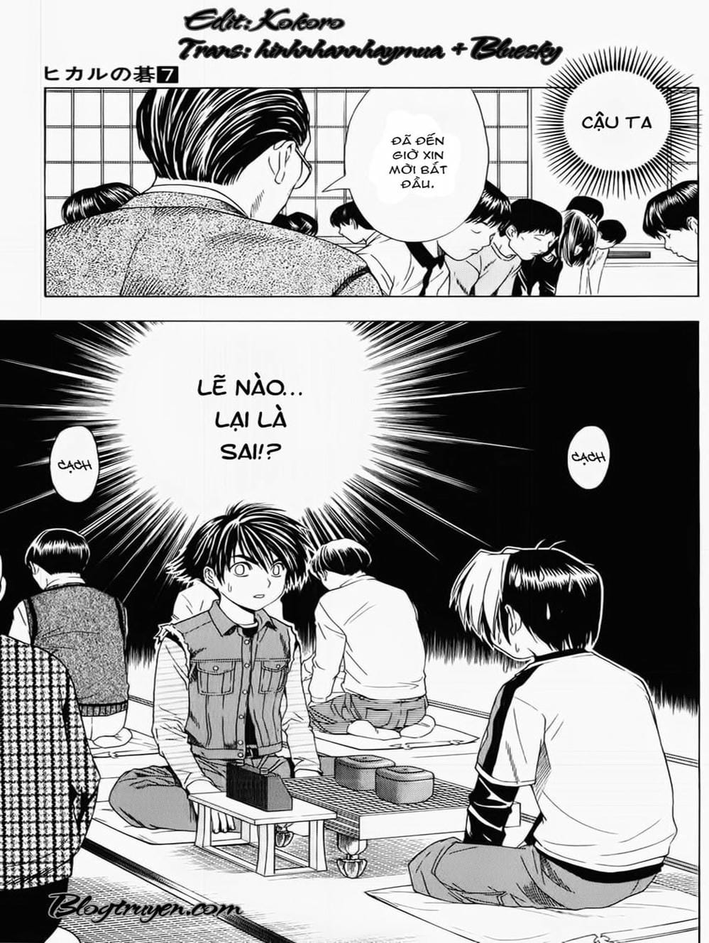 Truyện Tranh Kì Thủ Cờ Vây - Hikaru No Go trang 6