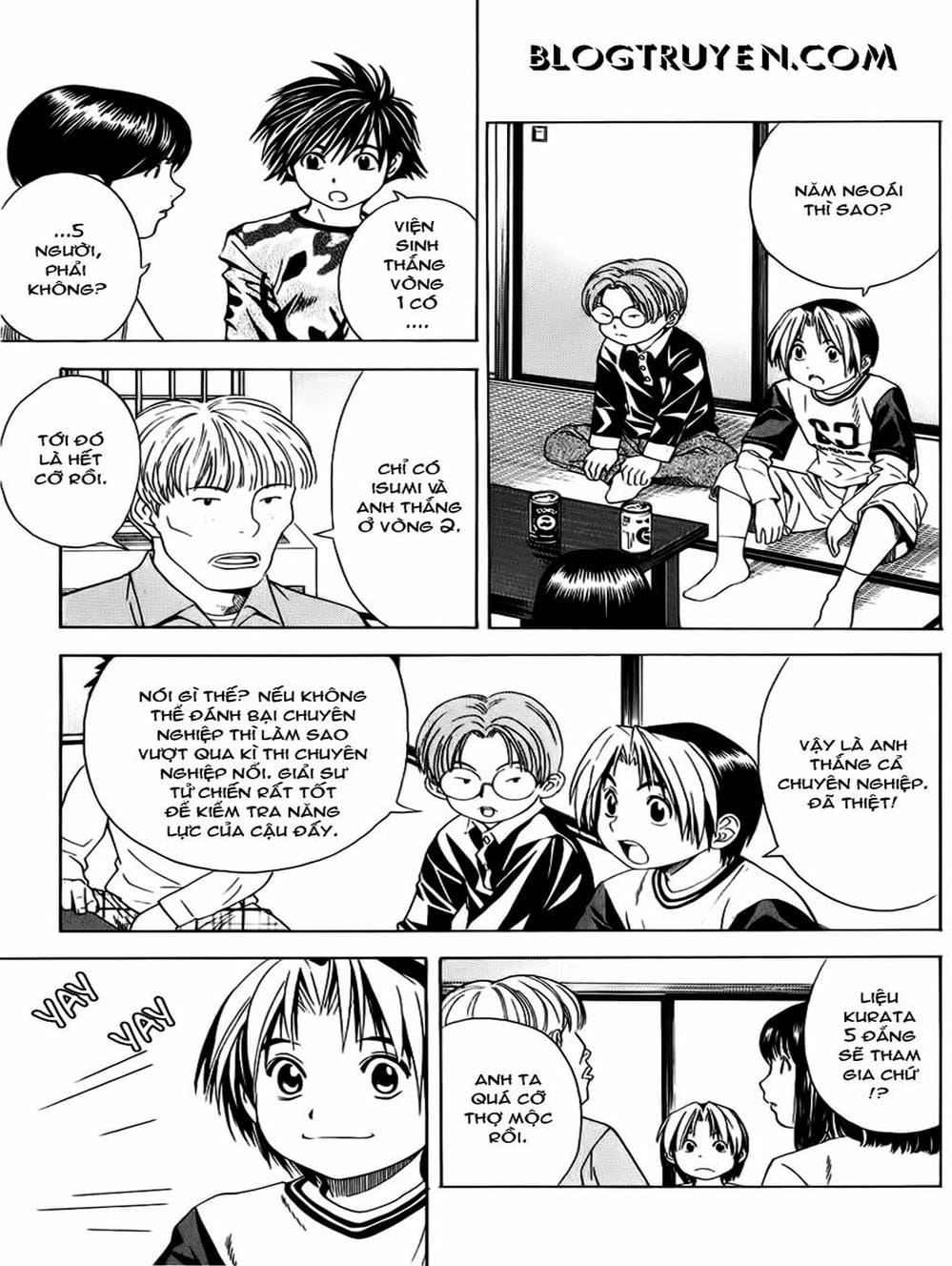 Truyện Tranh Kì Thủ Cờ Vây - Hikaru No Go trang 6