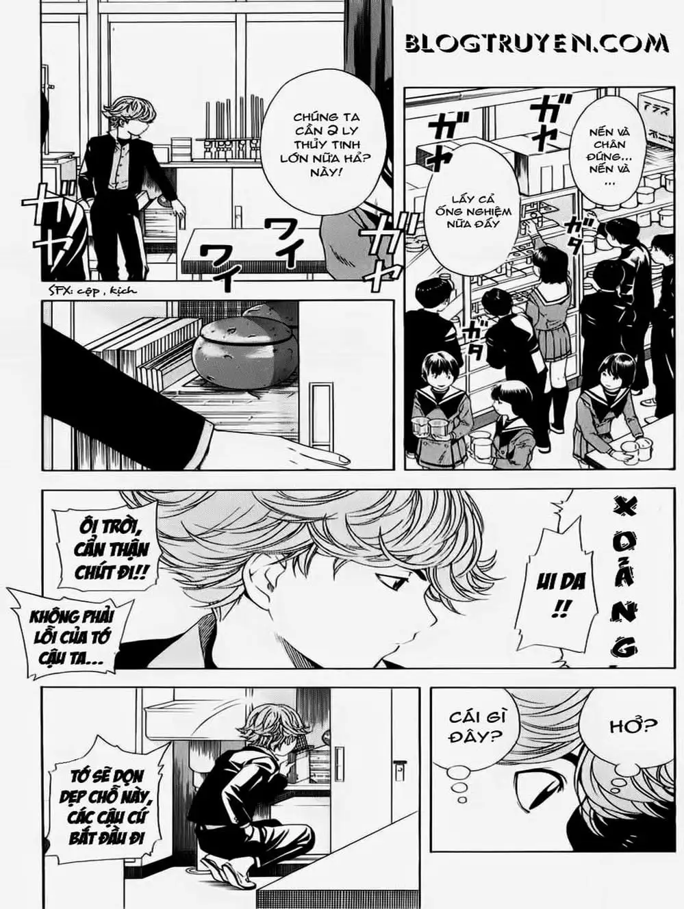 Truyện Tranh Kì Thủ Cờ Vây - Hikaru No Go trang 6