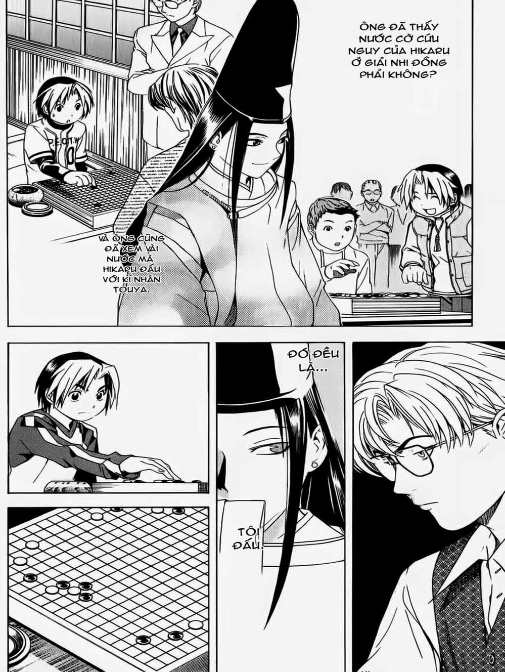 Truyện Tranh Kì Thủ Cờ Vây - Hikaru No Go trang 6