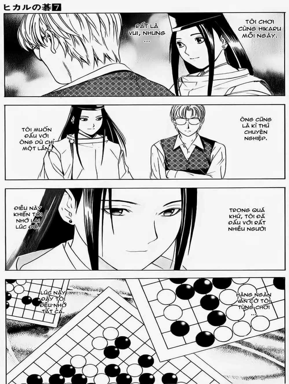 Truyện Tranh Kì Thủ Cờ Vây - Hikaru No Go trang 6