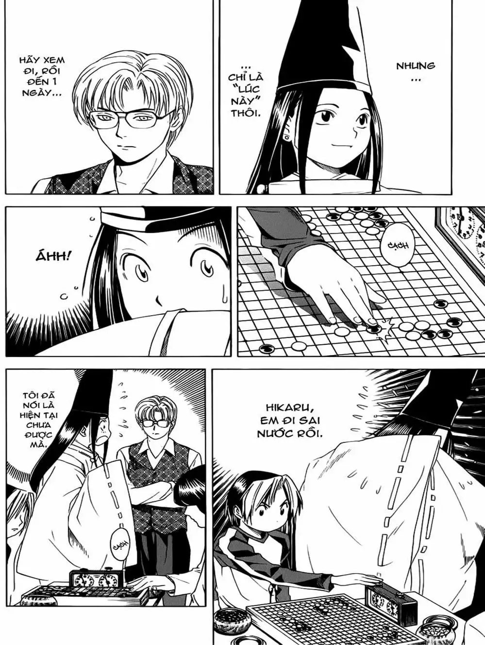 Truyện Tranh Kì Thủ Cờ Vây - Hikaru No Go trang 6