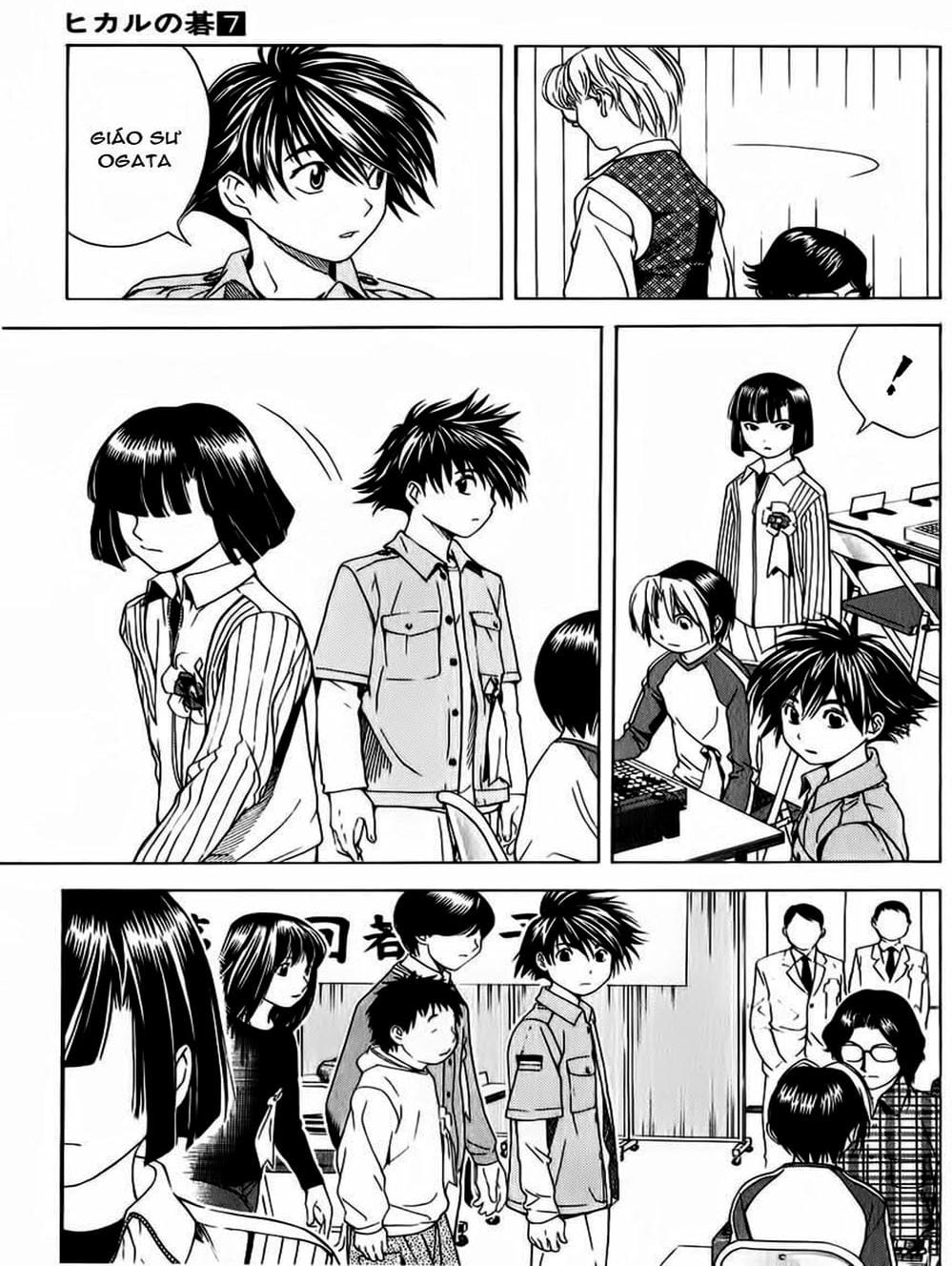 Truyện Tranh Kì Thủ Cờ Vây - Hikaru No Go trang 6