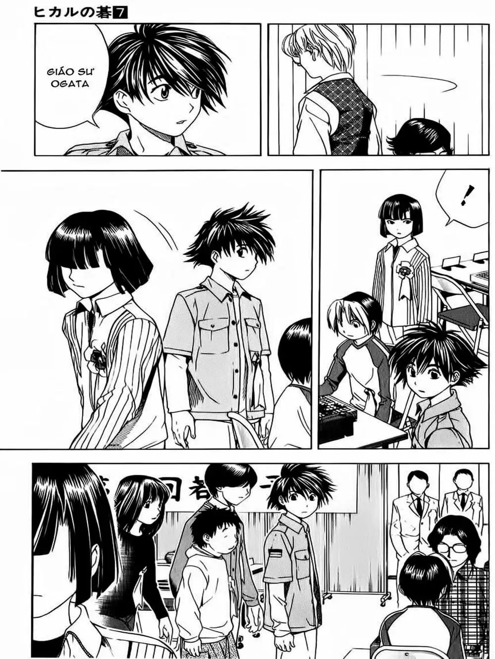 Truyện Tranh Kì Thủ Cờ Vây - Hikaru No Go trang 6