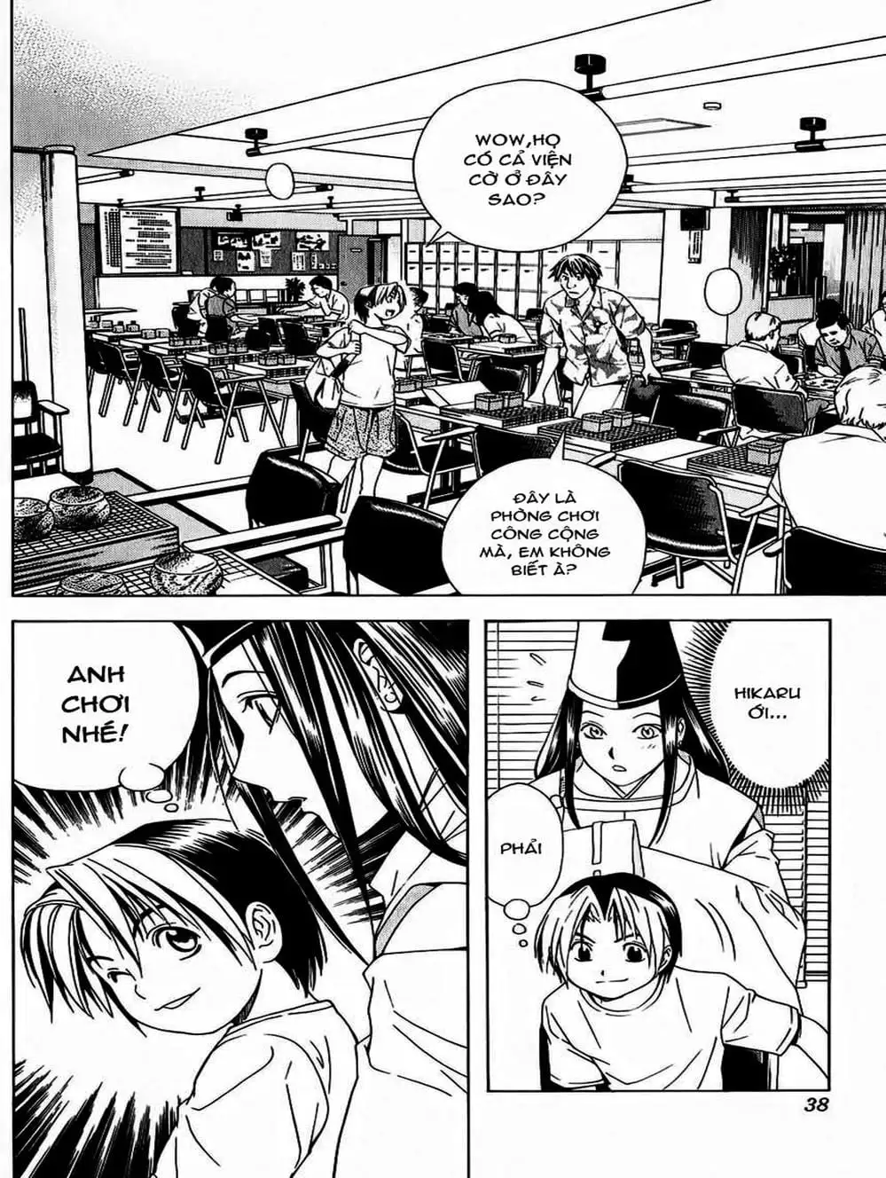 Truyện Tranh Kì Thủ Cờ Vây - Hikaru No Go trang 6