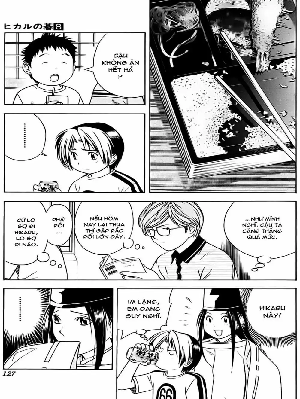 Truyện Tranh Kì Thủ Cờ Vây - Hikaru No Go trang 6