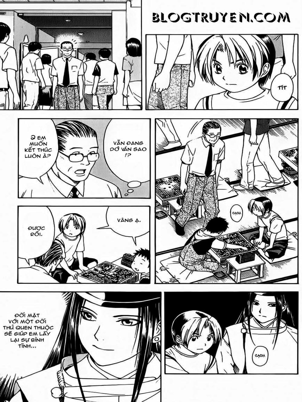 Truyện Tranh Kì Thủ Cờ Vây - Hikaru No Go trang 6