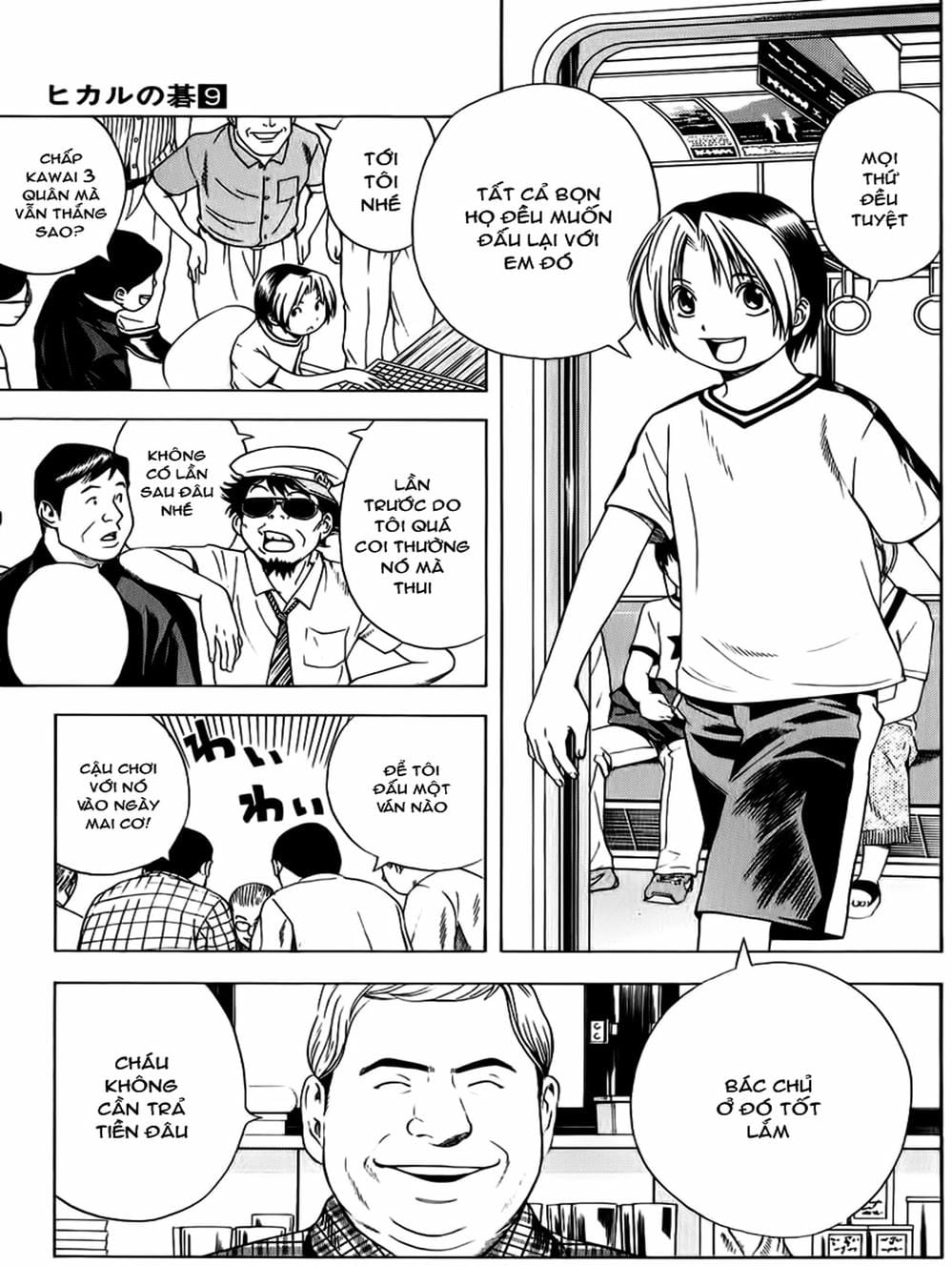 Truyện Tranh Kì Thủ Cờ Vây - Hikaru No Go trang 6