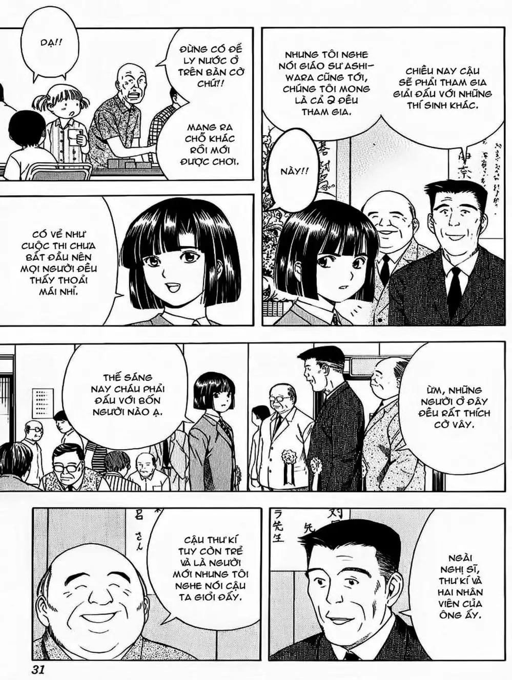 Truyện Tranh Kì Thủ Cờ Vây - Hikaru No Go trang 6