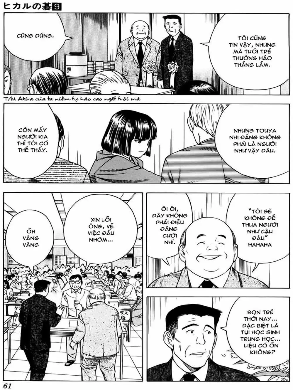 Truyện Tranh Kì Thủ Cờ Vây - Hikaru No Go trang 6