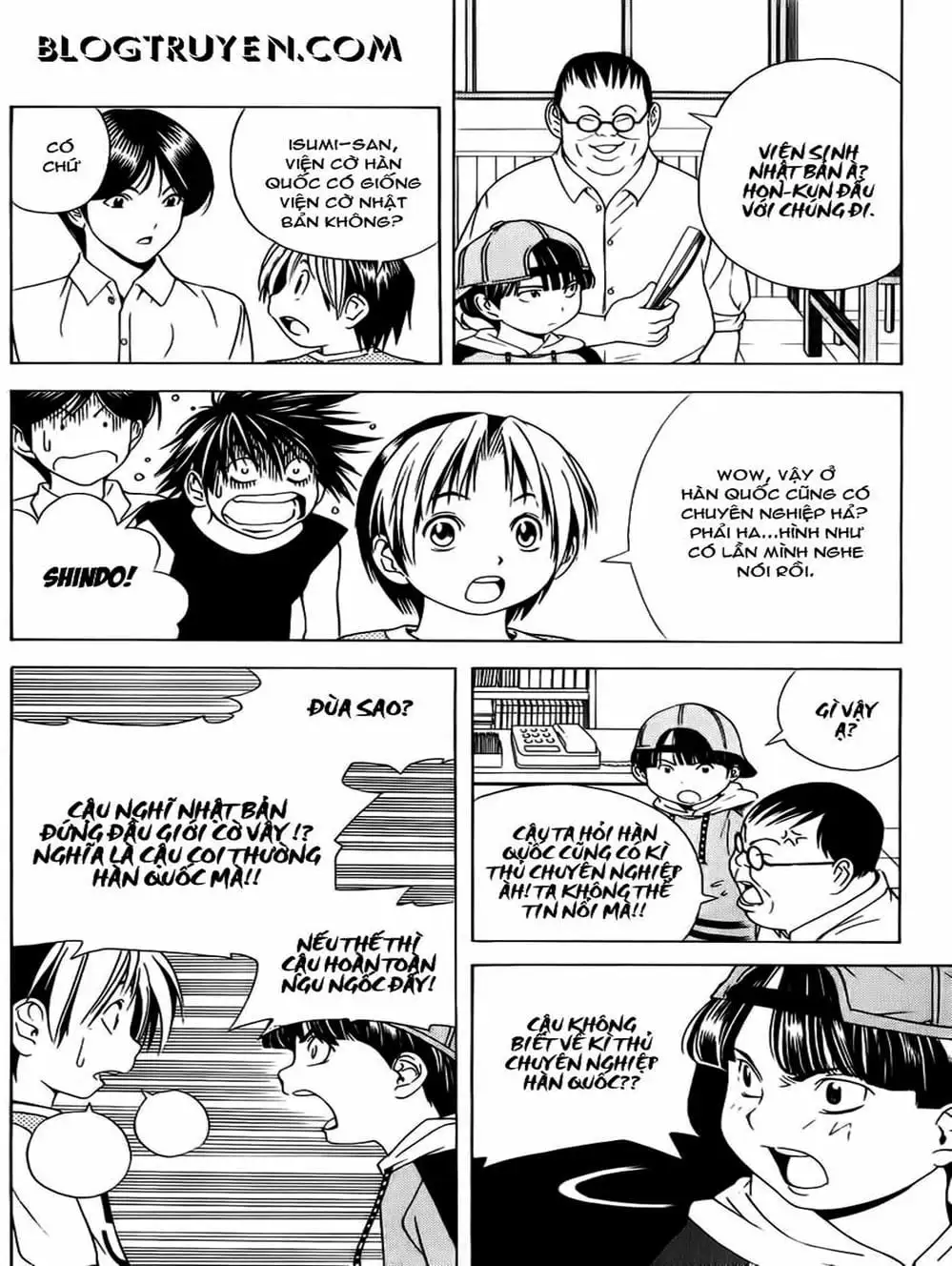 Truyện Tranh Kì Thủ Cờ Vây - Hikaru No Go trang 6