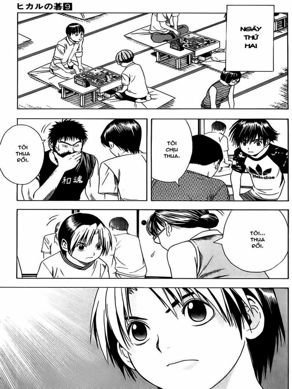 Truyện Tranh Kì Thủ Cờ Vây - Hikaru No Go trang 6