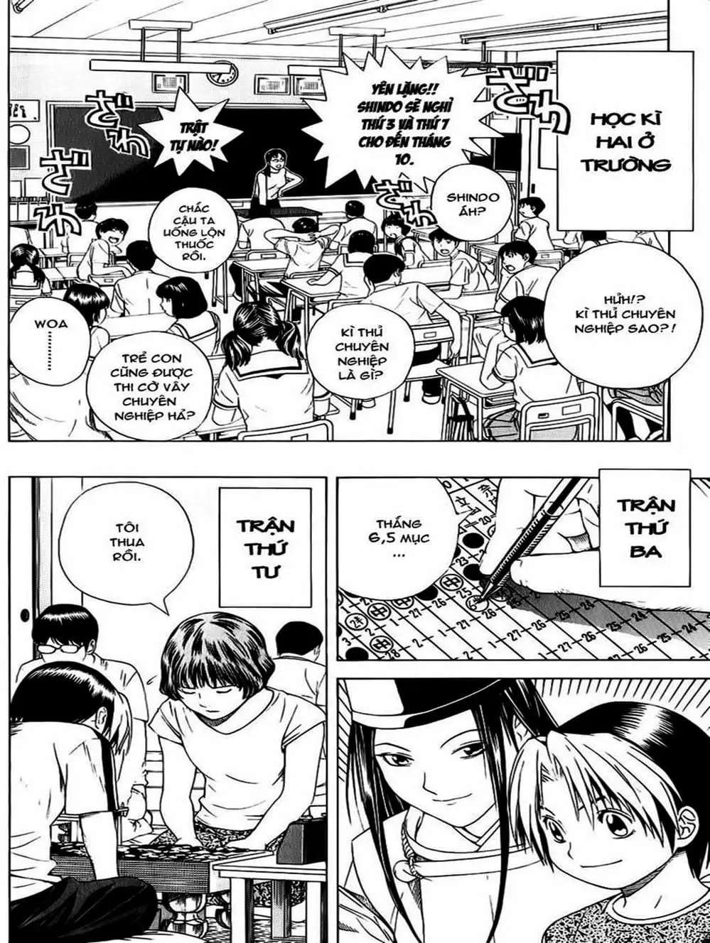 Truyện Tranh Kì Thủ Cờ Vây - Hikaru No Go trang 6