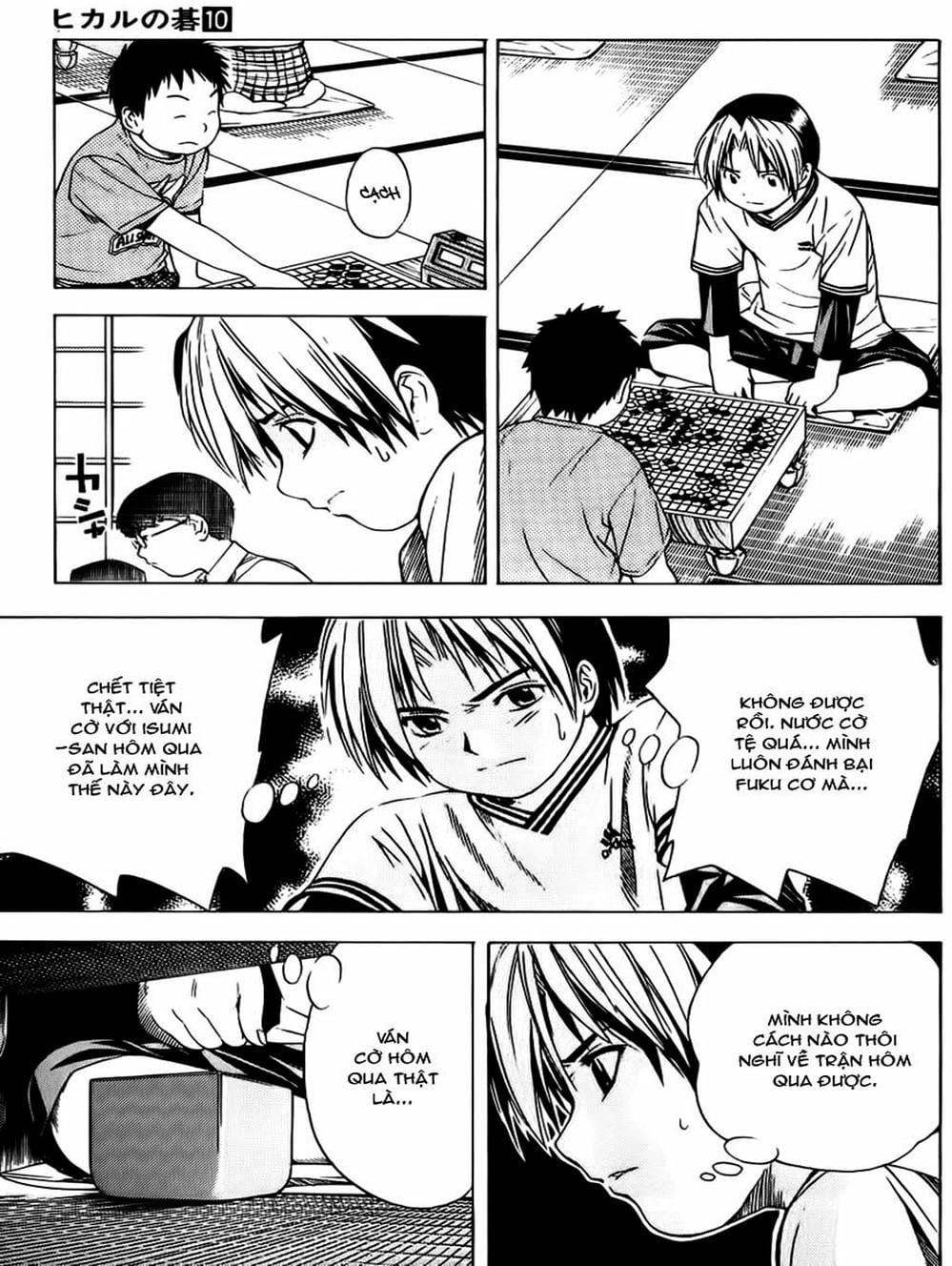 Truyện Tranh Kì Thủ Cờ Vây - Hikaru No Go trang 6
