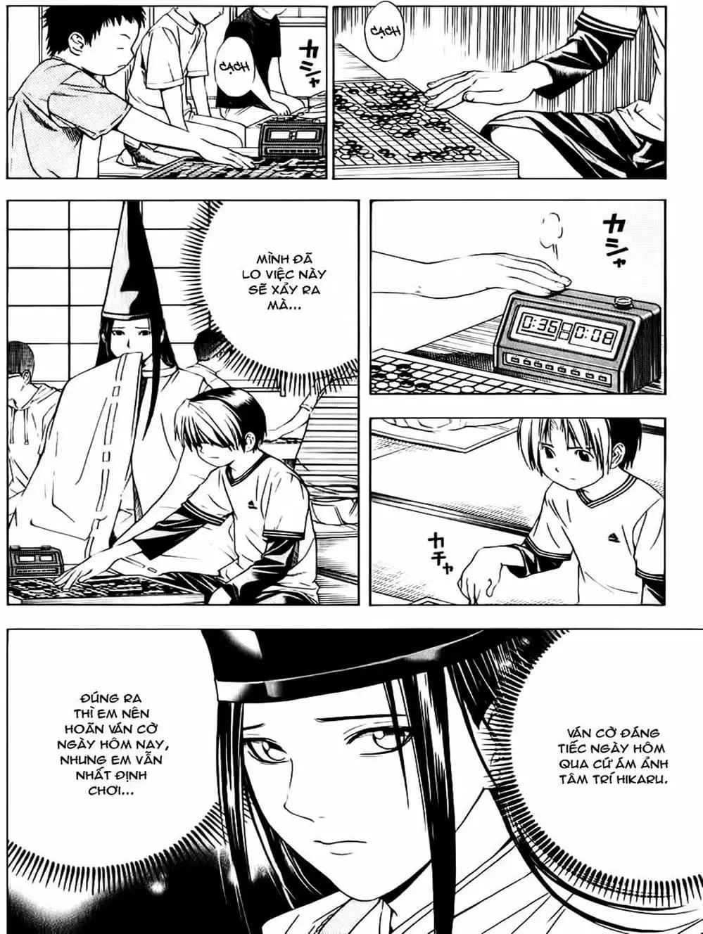 Truyện Tranh Kì Thủ Cờ Vây - Hikaru No Go trang 6