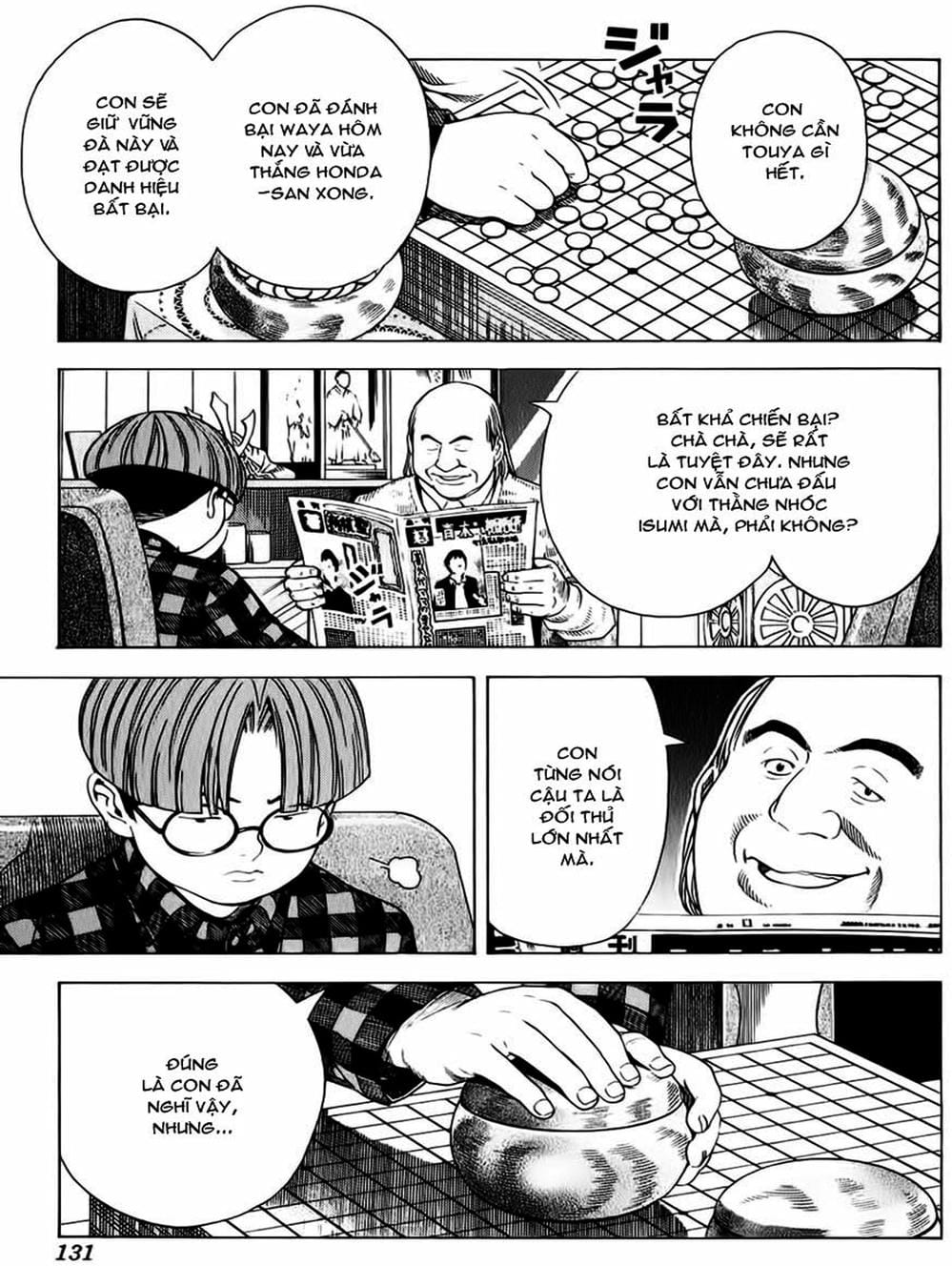 Truyện Tranh Kì Thủ Cờ Vây - Hikaru No Go trang 6
