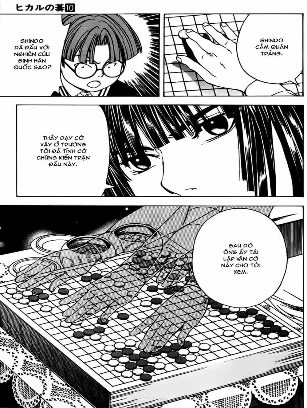 Truyện Tranh Kì Thủ Cờ Vây - Hikaru No Go trang 6